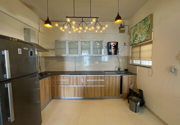 Kitchen in 3 BHK Apartment at Gera Song Of Joy, Kharadi – for Rent