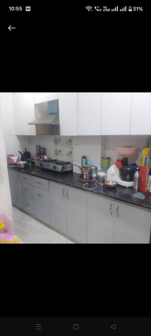 Kitchen in 1 BHK Builder Floor at Agarwal Associates Mangalam Apartment, Abhay Khand 3 – for Sale