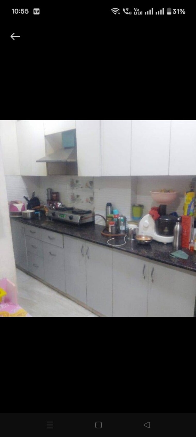 Kitchen, agarwal-associates-mangalam-apartment 1 Bedroom 550 Sq.Ft. Builder Floor In Abhay Khand 3 Ghaziabad 9375293