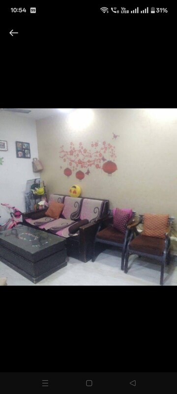 Living Room in 1 BHK Builder Floor at Agarwal Associates Mangalam Apartment, Abhay Khand 3 – for Sale