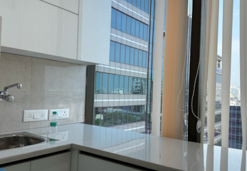 Kitchen in  Office Space at JMD Megapolis, Tikri – for Rent