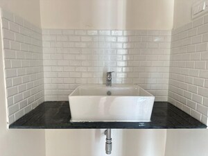 Bathroom in 2 BHK Apartment at Majestique Towers, Kharadi – for Rent
