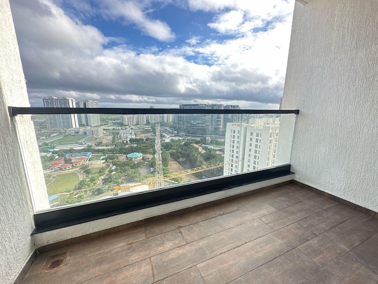 Balcony, majestique-towers 2 Bedroom 825 Sq.Ft. Apartment In Kharadi Pune 9375300