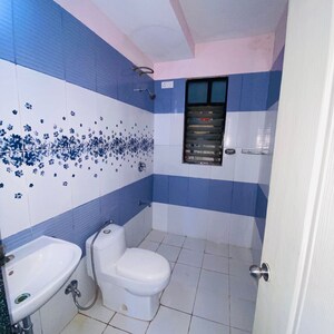 Bathroom in 2 BHK Apartment at Nanded Asawari, Nanded – for Sale