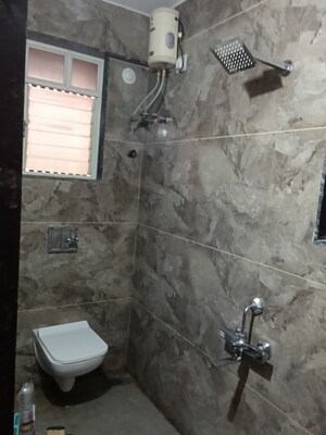 Bathroom in 2 BHK Apartment at Bhalerao Savannah Hills, Bavdhan – for Rent