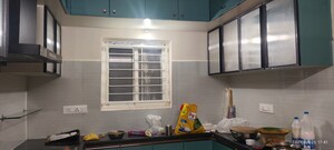 Kitchen in 3 BHK Apartment at The Pavilion Apartment, Madhapur – for Rent