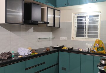 Kitchen in 3 BHK Apartment at The Pavilion Apartment, Madhapur – for Rent