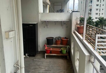 Balcony in 3 BHK Apartment at Mahendra Aarna, Electronic City Phase ii – for Rent