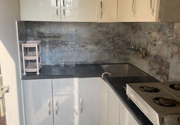 Kitchen in 2 BHK Apartment at GBP Rosewood Estate, Central Derabassi – for Rent