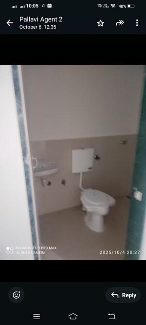 Bathroom in 1 BHK Apartment at Hiranandani Estate Villa Carino, Thane West – for Rent