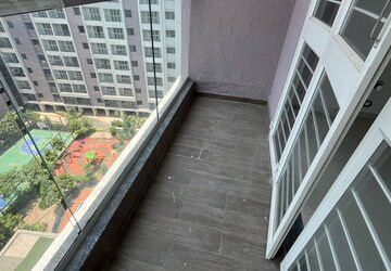 Balcony in 3 BHK Apartment at Kohinoor Viva City, Madhav Nagar – for Rent