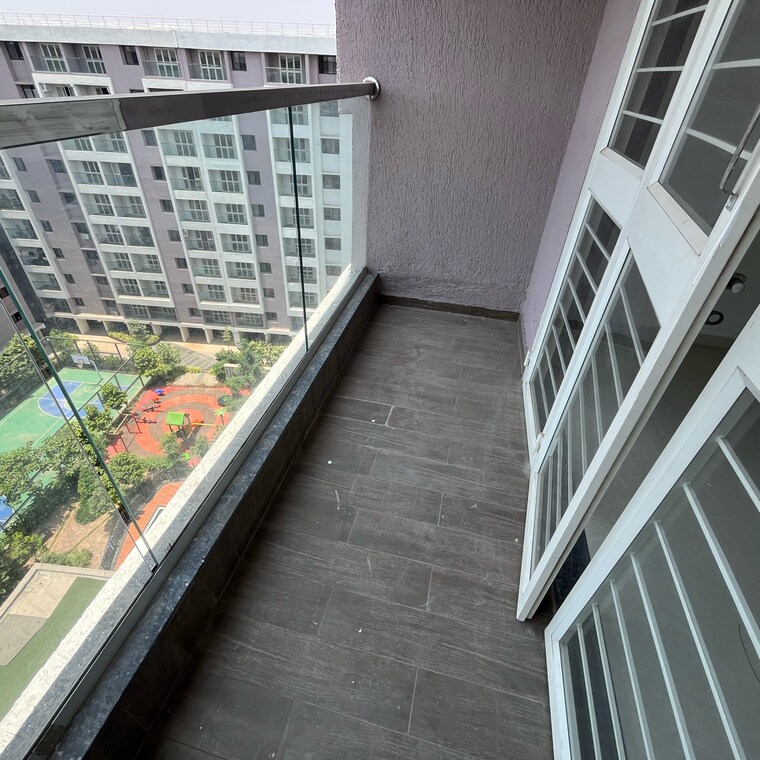 Balcony, kohinoor-viva-city 3 Bedroom 1050 Sq.Ft. Apartment In Madhav Nagar Pune 9375447