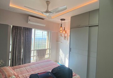 Living Room in 2 BHK Apartment at Chandak 34 Park Estate, Goregaon West – for Rent