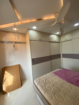 Bathroom in 2 BHK Apartment at Chandak 34 Park Estate, Goregaon West – for Rent