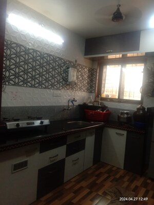 Kitchen in 2 BHK Apartment at Shivam Bhagyoday Heights, Kalyan West – for Sale
