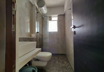 Bathroom in 1 BHK Apartment at Chandak 34 Park Estate, Goregaon West – for Rent