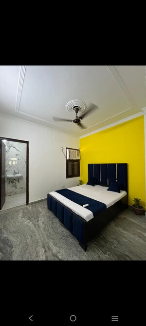 Bedroom in 1 BHK Builder Floor at Saket – for Rent