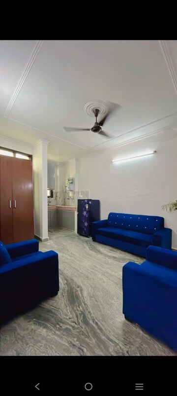 Living Room in 1 BHK Builder Floor at Saket – for Rent
