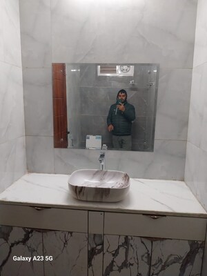 Bathroom in 4 BHK Penthouse at Mahindra Aura Phase IV & V, Sector 110a – for Sale