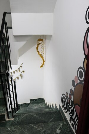 Staircase in 3 BHK Villa at Lotus Villas, Sector 1 Greater Noida – for Rent