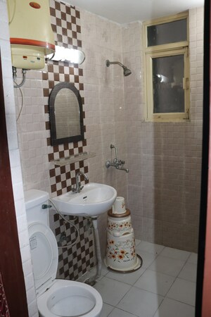 Bathroom in 3 BHK Villa at Lotus Villas, Sector 1 Greater Noida – for Rent