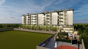 2 BHK Apartment – Exterior View View at AK Chitravilasa Garden City, Boyapalem - for Sale