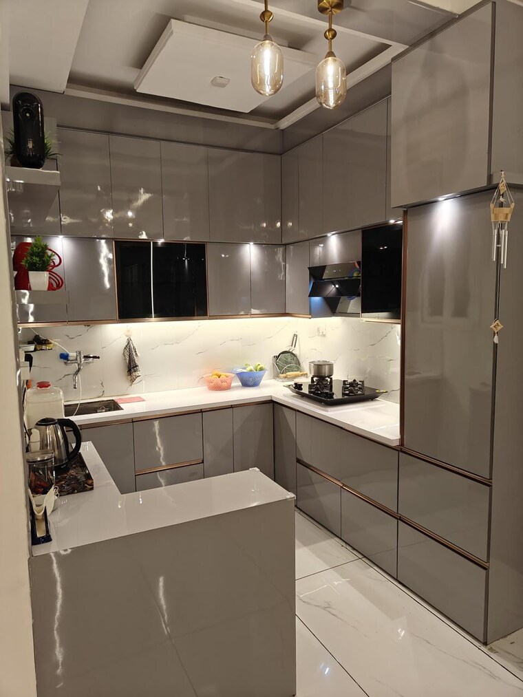 Kitchen, sahastradhara 3 Bedroom 1400 Sq.Ft. Builder Floor In Sahastradhara Dehradun 9375701