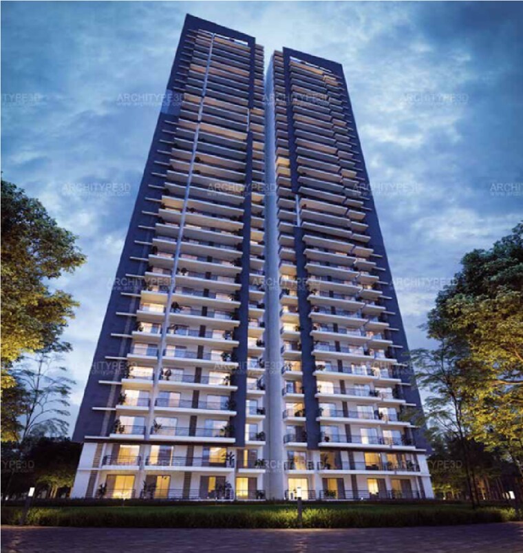 Exterior View, godrej-meridien 3 Bedroom 2002 Sq.Ft. Apartment In Sector 106 Gurgaon 9375717