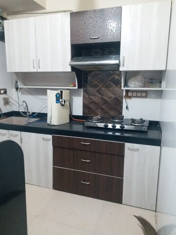 Kitchen in 1.5 BHK Apartment at Luv Kush Tower, Chembur – for Rent