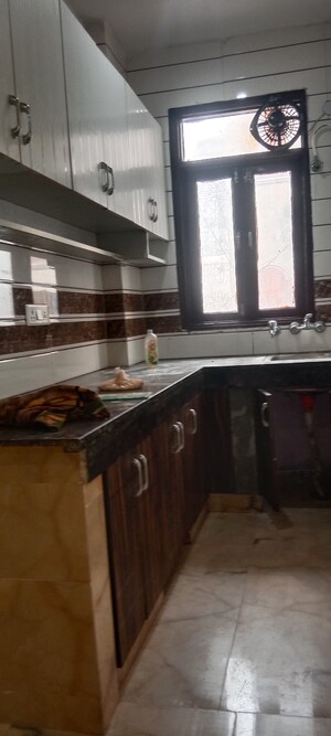 Kitchen in 2 BHK Builder Floor at Saket – for Rent