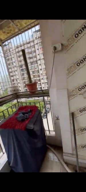 Balcony in 3 BHK Apartment at Vasu Fortune Residency Phase II, Raj Nagar Extension – for Rent