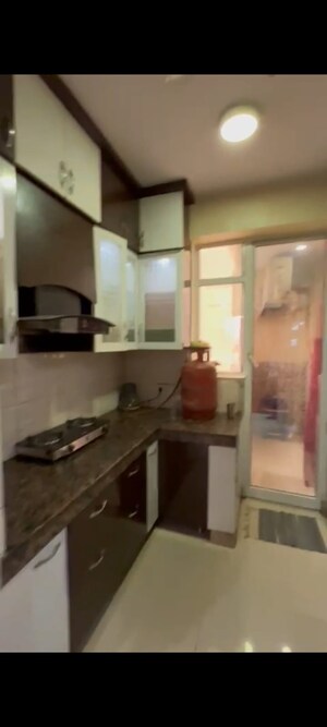 Kitchen in 3 BHK Apartment at Vasu Fortune Residency Phase II, Raj Nagar Extension – for Rent