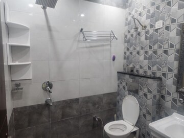 Bathroom in 3 BHK Apartment at NK Savitry Enclave, Vip Road – for Rent