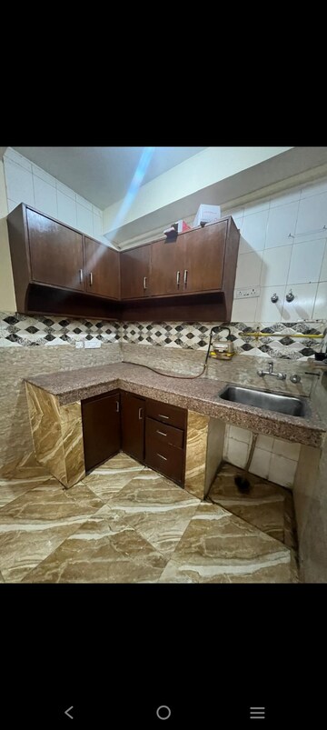 Kitchen in 2 BHK Builder Floor at Saket – for Rent