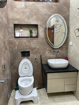 Bathroom in 4 BHK Independent House at Dalanwala – for Rent