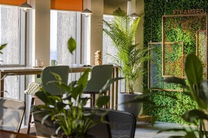 Living Room in  Office Space at Shyamal – for Rent