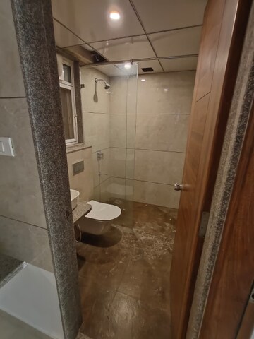 Bathroom in 3 BHK Apartment at Model Colony – for Rent