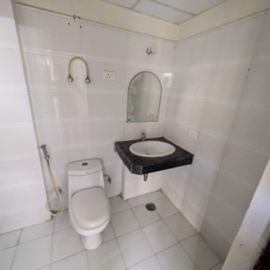Bathroom in 3 BHK Apartment at Ajnara Integrity, Sehani Khurd – for Rent