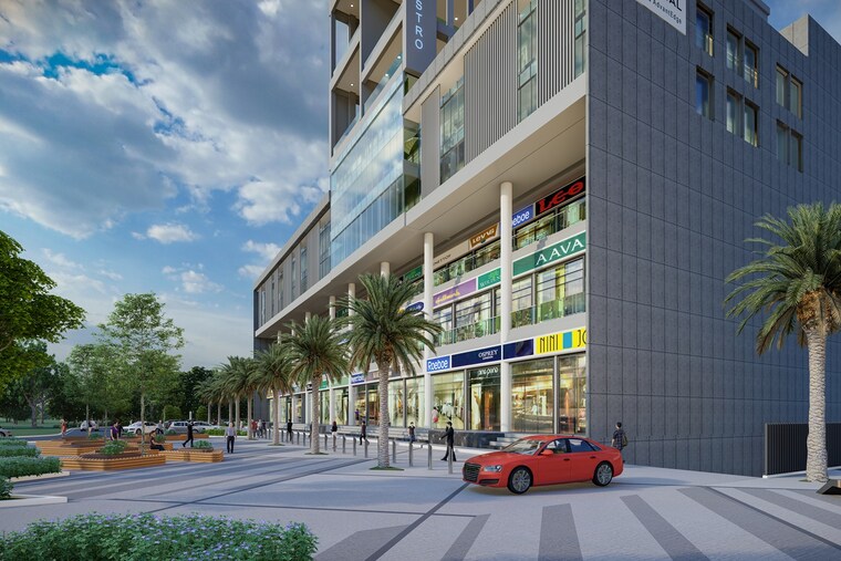 Exterior View, vinode-vantage-capital Commercial Shop 1050 Sq.Ft. In Hinjewadi Pune 9375744