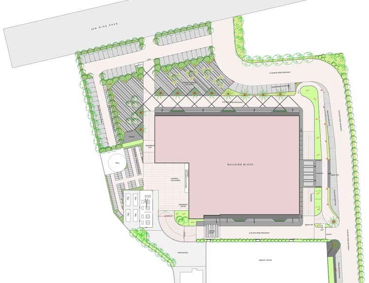 Master Plan, vinode-vantage-capital Commercial Shop 1050 Sq.Ft. In Hinjewadi Pune 9375744