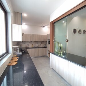 Kitchen in 4 BHK Villa at Ansal Sushant Lok I, Sector 43 – for Rent