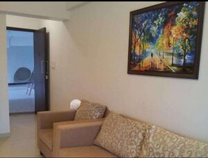 Living Room in 3 BHK Apartment at Rosa Bella, Ghodbunder Road – for Rent