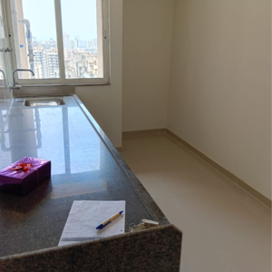 Kitchen in 1 BHK Apartment at Puranik Rumah Bali, Gaimukh Gaon – for Rent