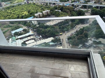 Balcony in 2 BHK Apartment at Kasturi Eon Homes, Hinjewadi – for Rent