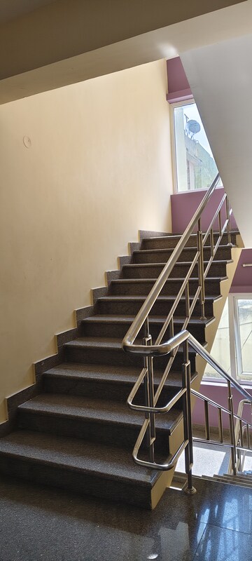 Staircase in 3 BHK Apartment at Infants Enclave, Halasuru – for Rent