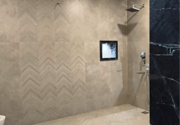 Bathroom in 4 BHK Villa at SS Aaron Ville, Dhani – for Rent