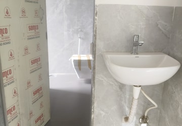 Bathroom in 2 BHK Apartment at Sangle Trinity, Gauripada – for Sale