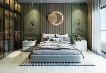 Bedroom in 2 BHK Apartment at Vasupujya Neco Park Central, Kharadi – for Sale