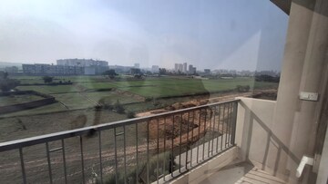 Balcony in 3 BHK Apartment at Artique Uptown Skylla, International Airport Road – for Rent