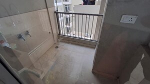 Balcony in 3 BHK Apartment at Artique Uptown Skylla, International Airport Road – for Rent